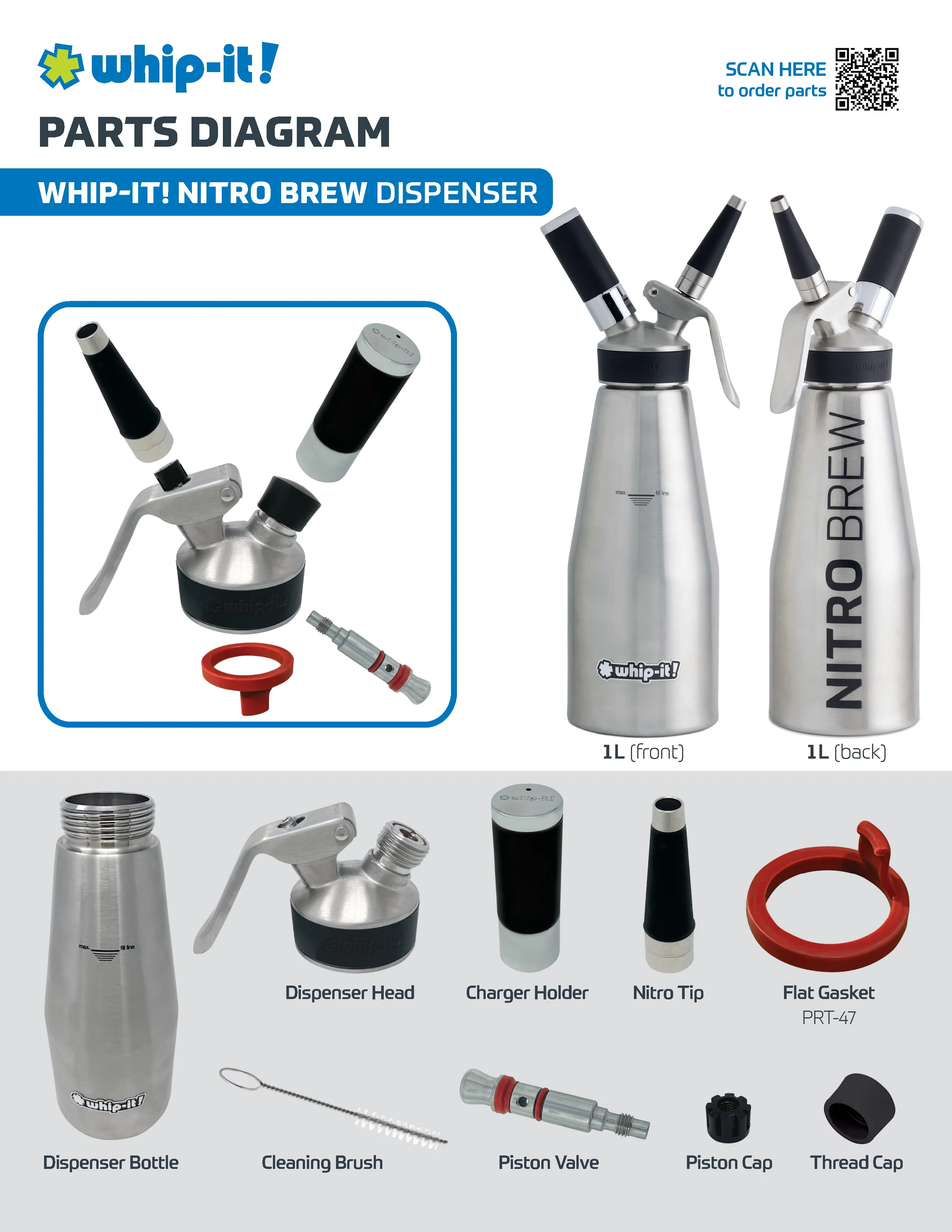 Nitro Brew Dispenser, 1L - Image 7