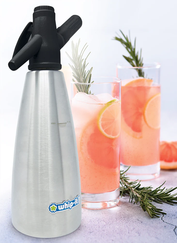 Soda Siphon, Stainless Steel - Image 3