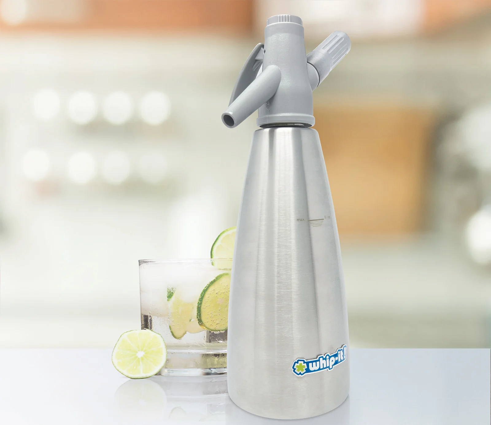Soda Siphon, Stainless Steel - Image 5