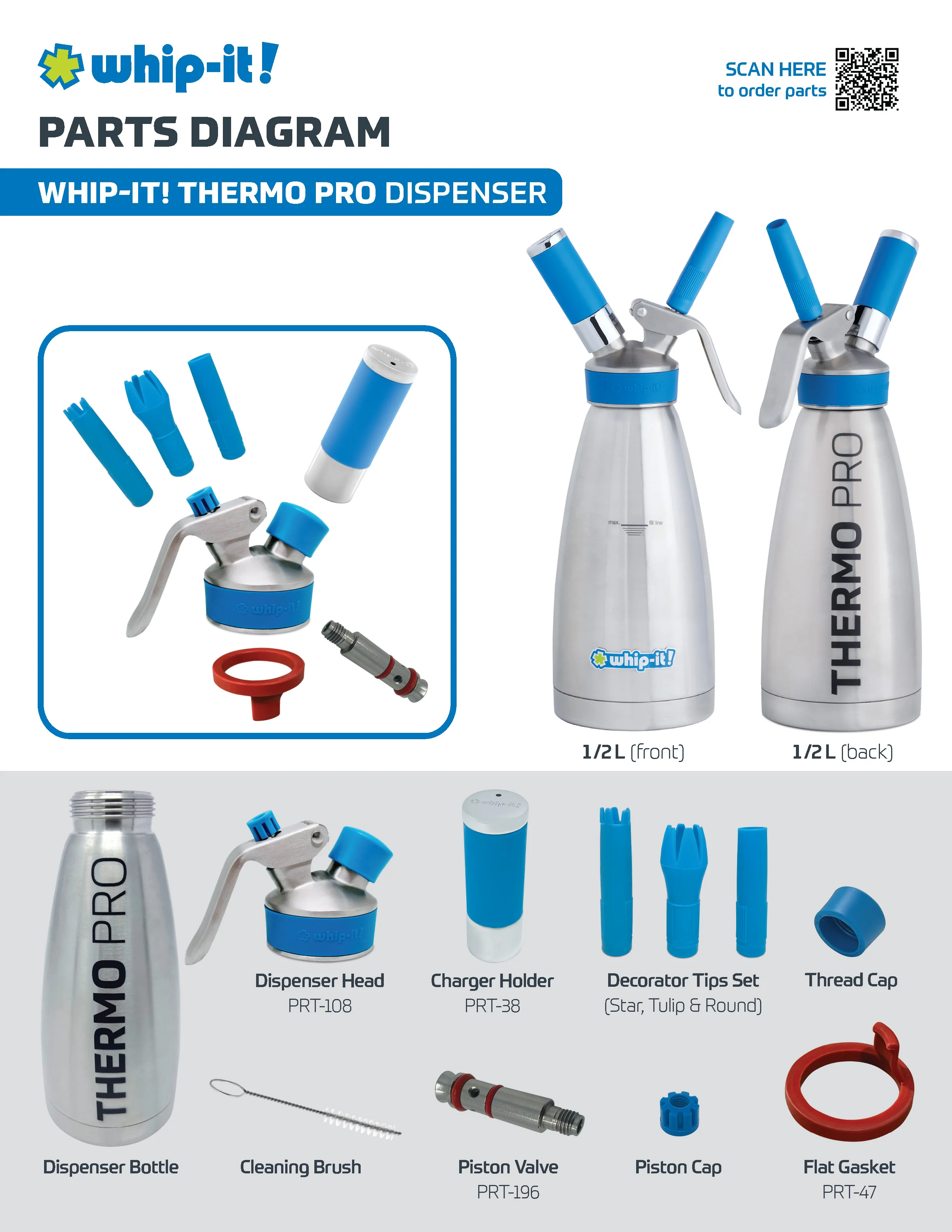 Thermo Pro Dispenser, 1/2L - Image 7