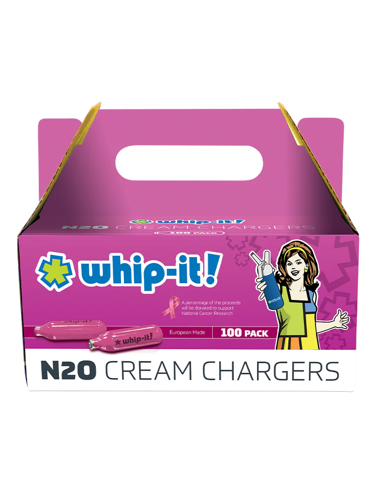Whip It! Pink Cream Chargers - Image 3
