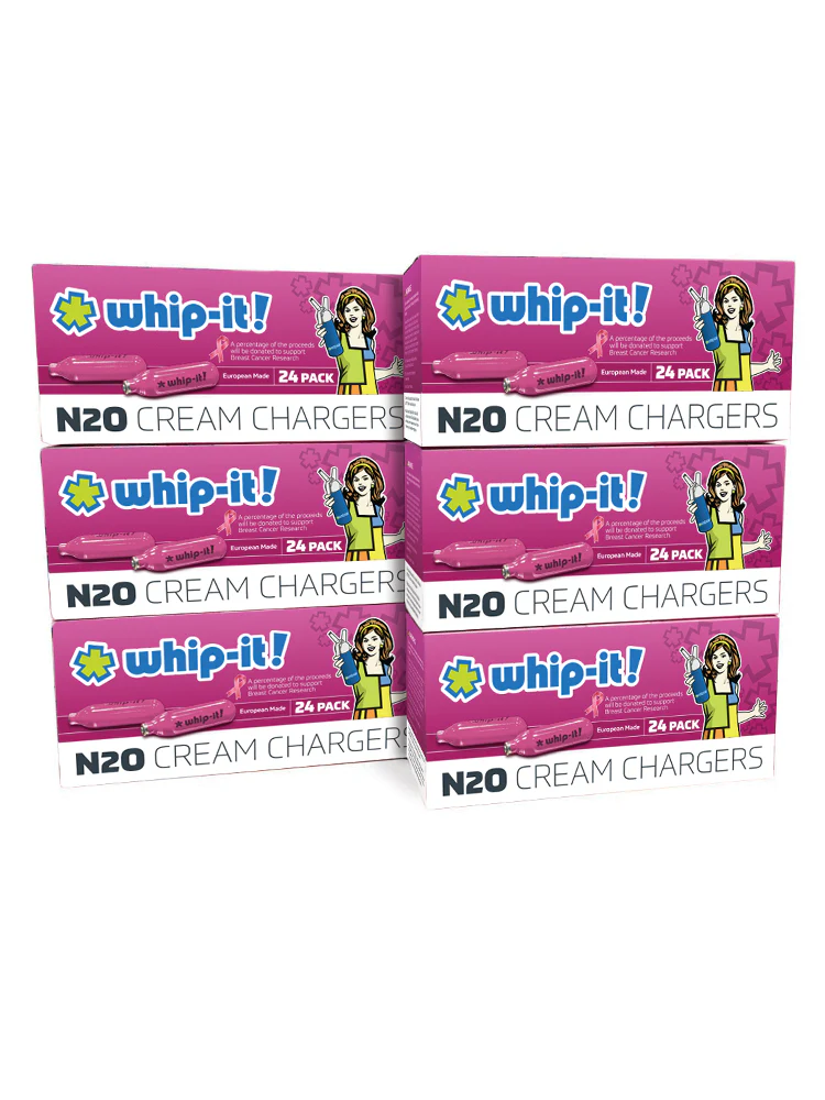 Whip It! Pink Cream Chargers - Image 5